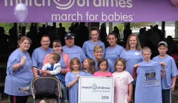 Team Tlc March For Babies 2008 T-Shirt Photo