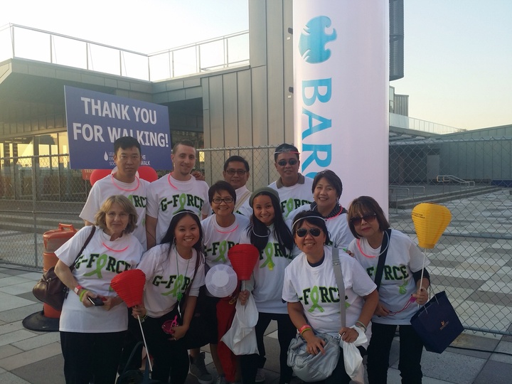 G Force On The Walk To End Cancer! T-Shirt Photo