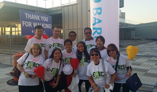 Picture of G Force On The Walk To End Cancer! Custom T-Shirt Design G Force On The Walk To End Cancer! T-Shirt Photo