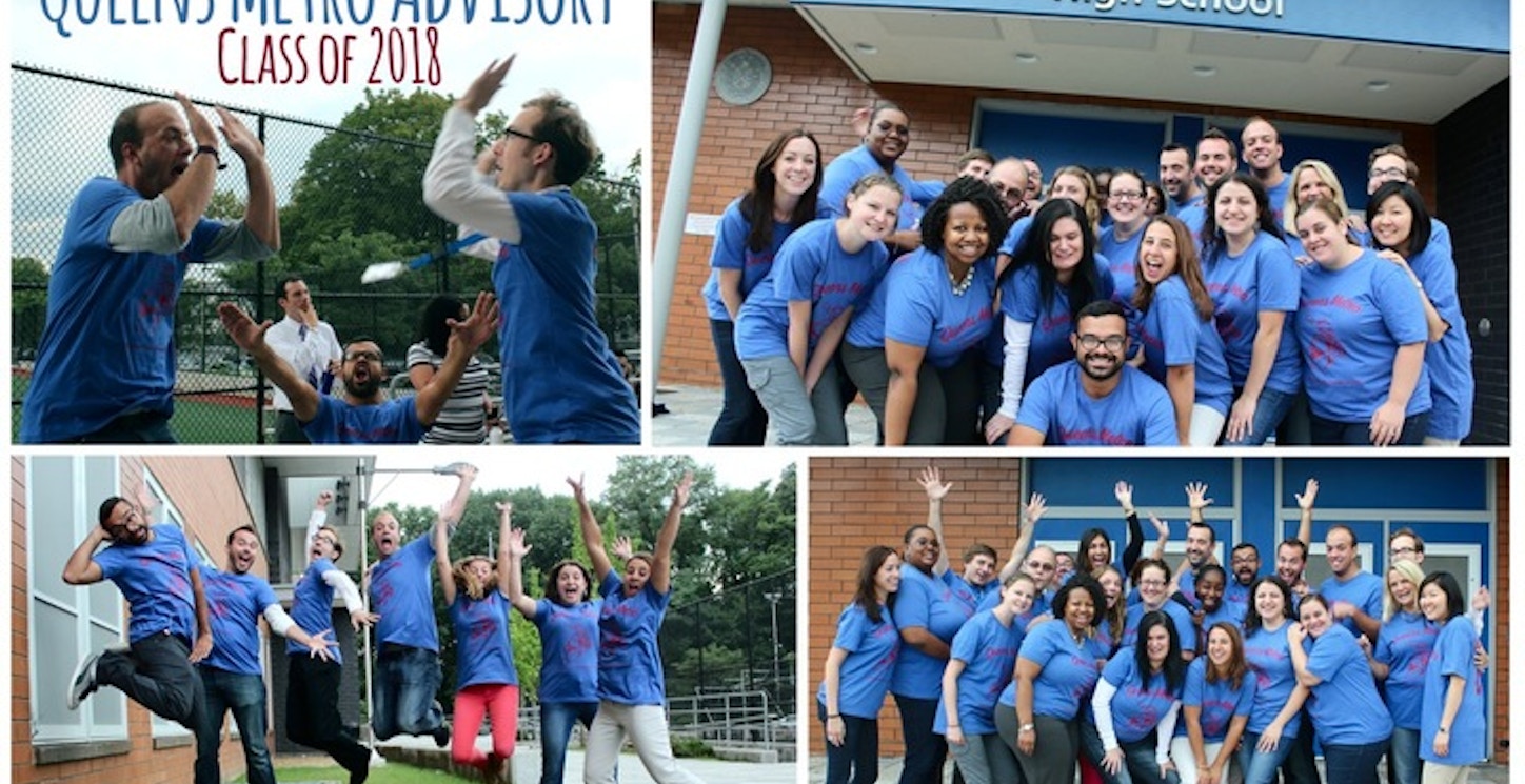 Picture of Queens Metro Hs Advisory Custom T-Shirt Design Queens Metro Hs Advisory T-Shirt Photo