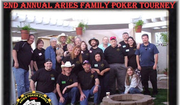 2nd Annual Aries Poker Tourney T-Shirt Photo