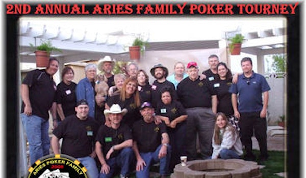 Picture of 2nd Annual Aries Poker Tourney Custom T-Shirt Design 2nd Annual Aries Poker Tourney T-Shirt Photo