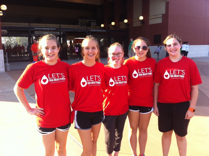 Jdrf Walk For A Cure  Little Rock, Ar T-Shirt Photo