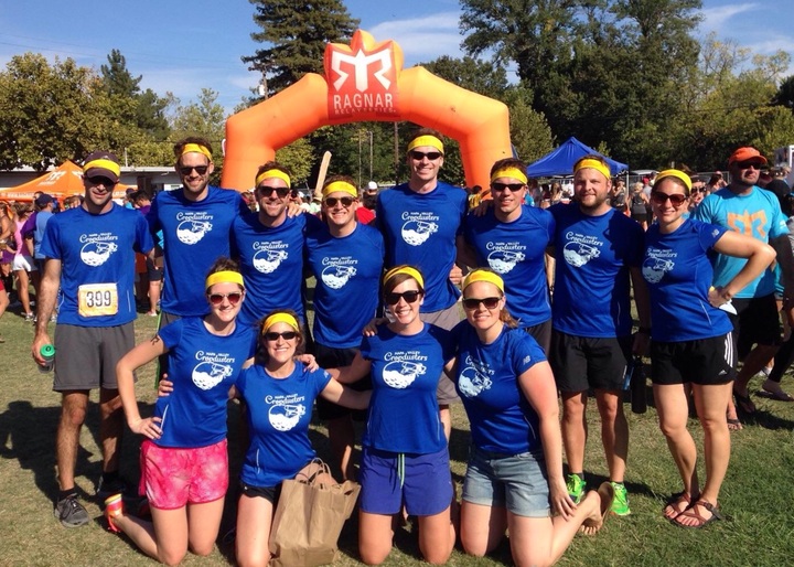 Napa Valley Cropdusters Crush Ragnar! T-Shirt Photo