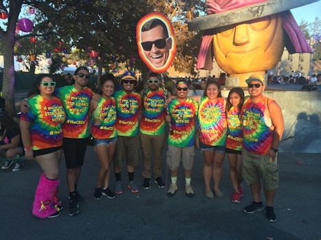 #The Crew At Beyond Wonderland Bay Area 2014 T-Shirt Photo