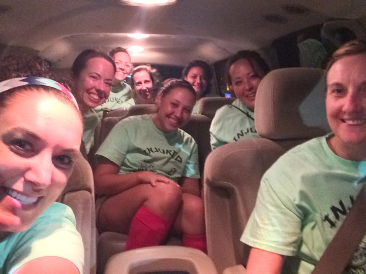 "Injured Reserves" Team Bus T-Shirt Photo