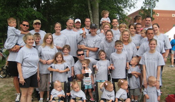 Wells Quints March For Babies Team T-Shirt Photo