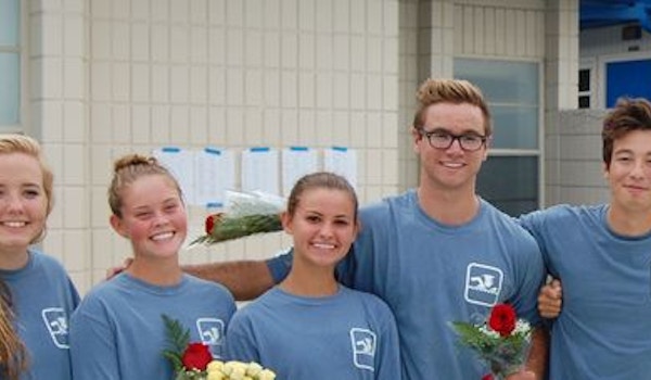 Picture of Seven Seniors Swimming Custom T-Shirt Design Seven Seniors Swimming T-Shirt Photo