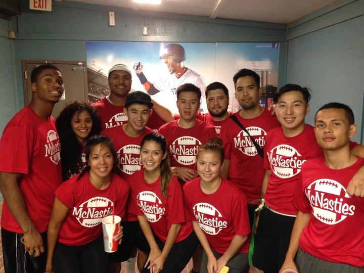 Mc Nasties Football Team T-Shirt Photo