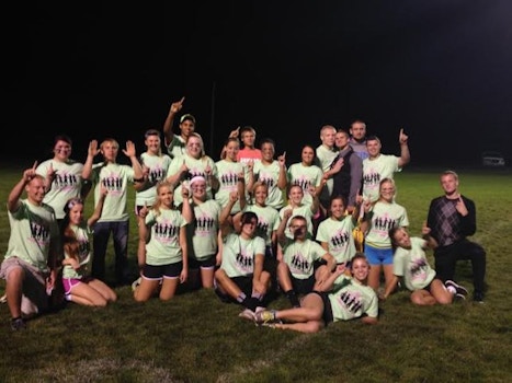 Thanks To Customink We Had Awesome Shirts On When We Won Our Very First Powderpuff Game! T-Shirt Photo