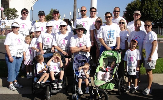 Breast Cancer Walk Team T-Shirt Photo