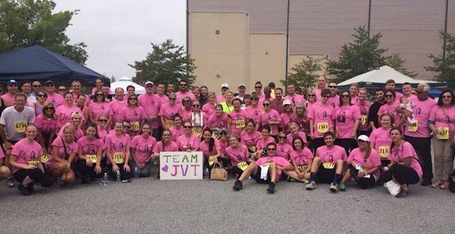 Picture of Team Jvt Miles For Melanoma 2014 Custom T-Shirt Design Team Jvt Miles For Melanoma 2014 T-Shirt Photo