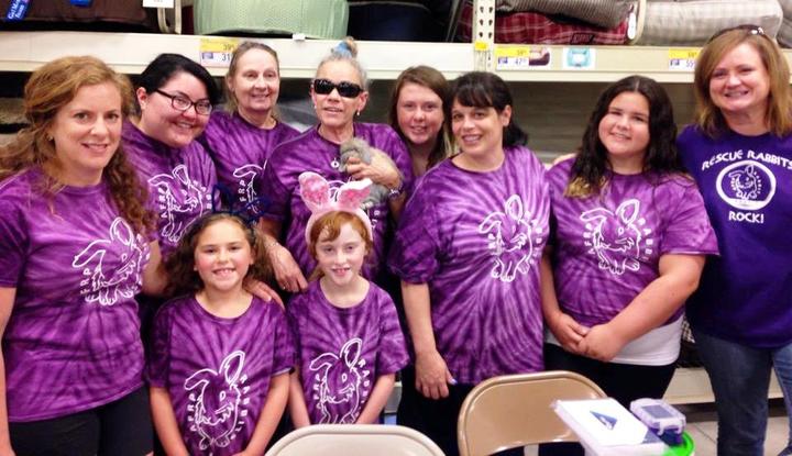 Rescue Rabbits Rock! T-Shirt Photo