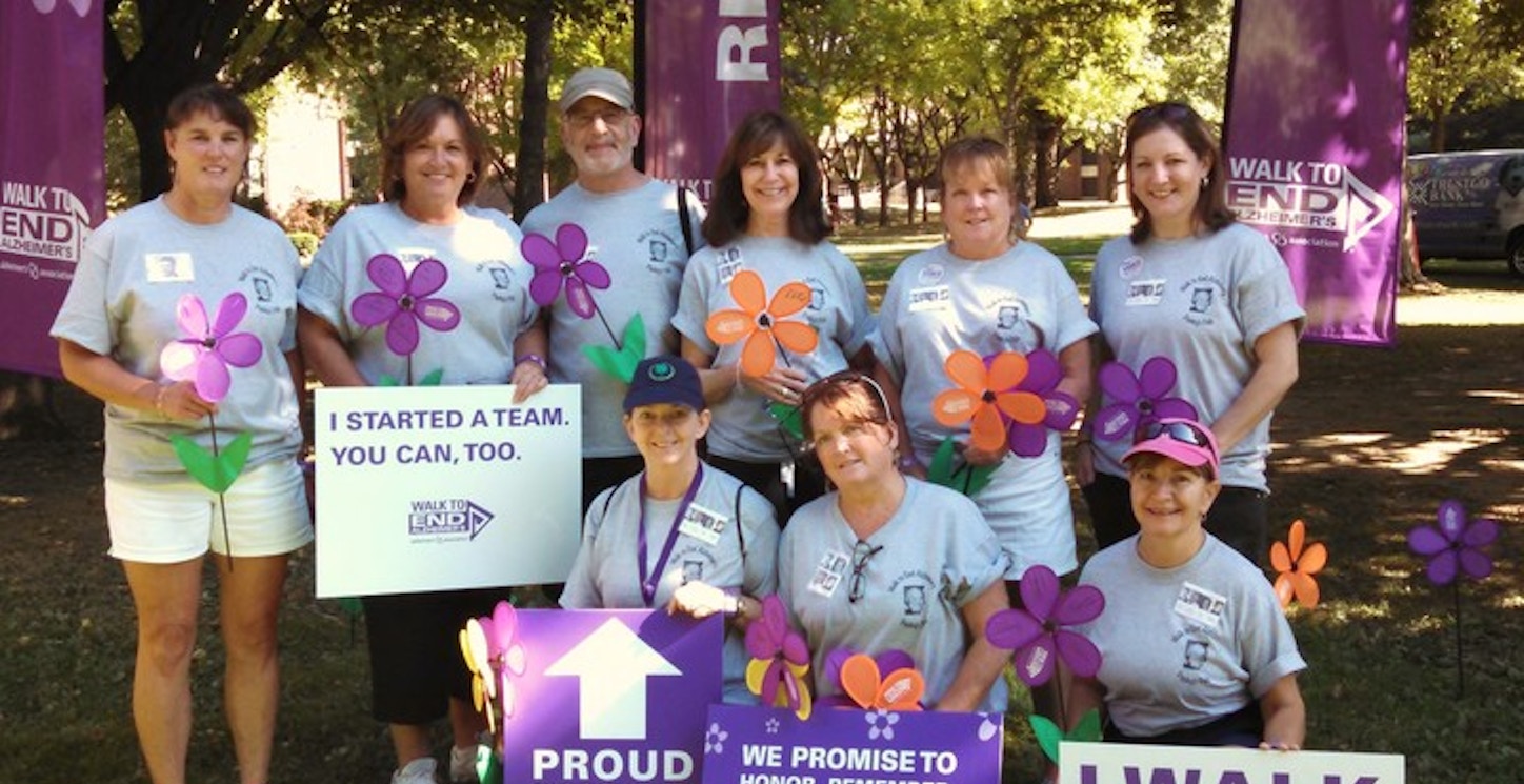 Panky's Pals Team In The Capital District Walk To End Alzheimer's 2014 T-Shirt Photo