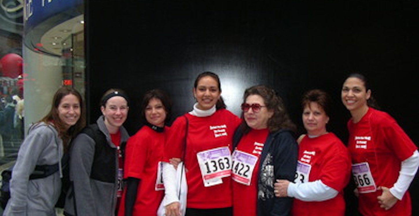 Revlon Walk...Team Caring Hearts For Gina T-Shirt Photo