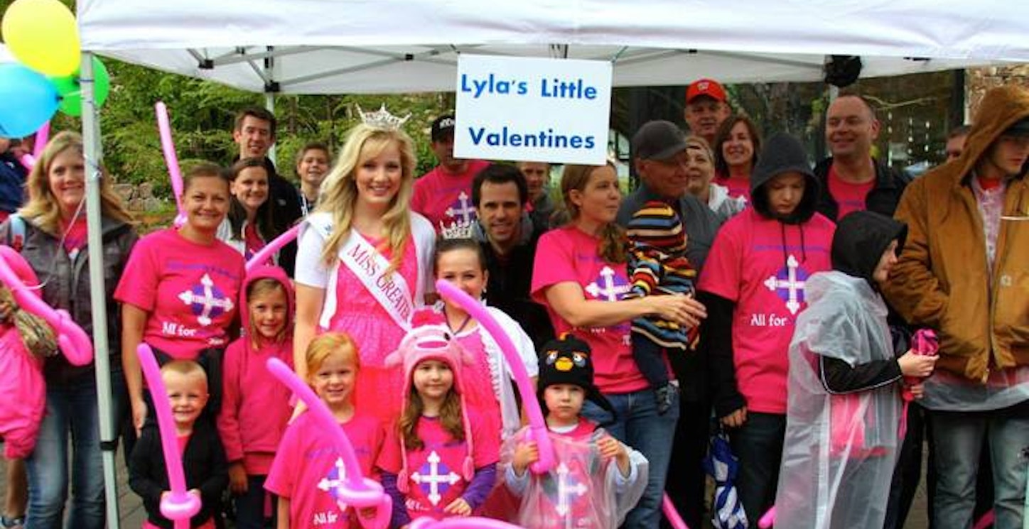 Picture of Lyla's Little Valentines Custom T-Shirt Design Lyla's Little Valentines T-Shirt Photo