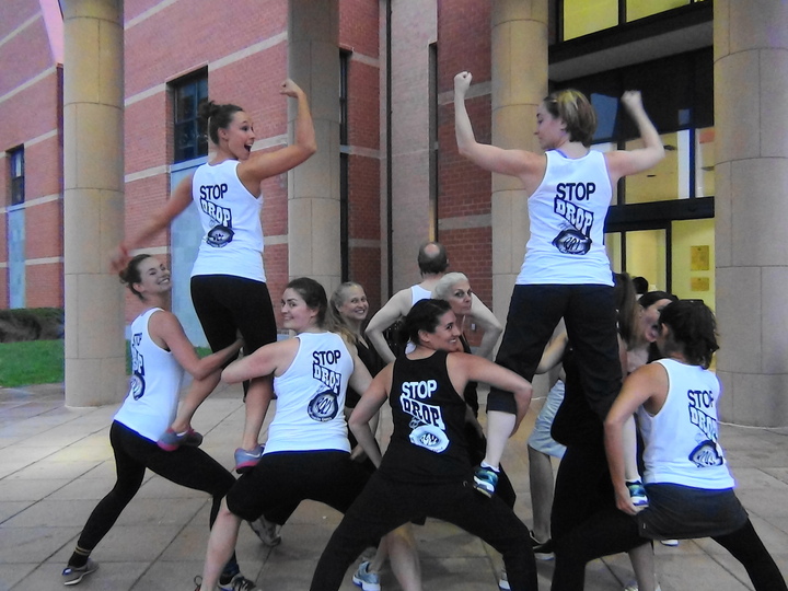 Stop, Drop & Roll T-Shirt Photo