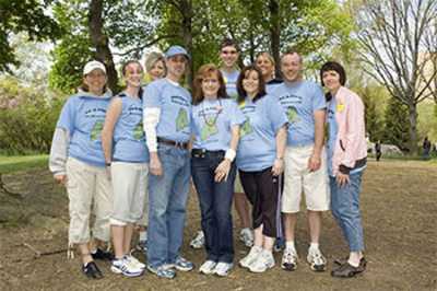 Parkinson's Unity Walk, Maine Walks For A Cure T-Shirt Photo