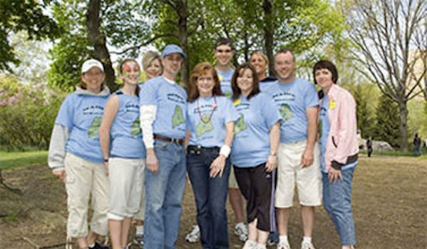 Parkinson's Unity Walk, Maine Walks For A Cure T-Shirt Photo