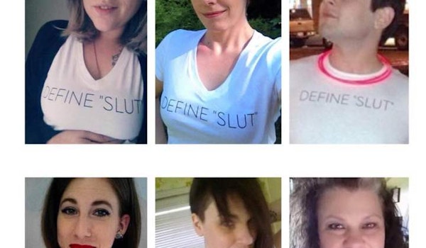 Define "Slut" T-Shirt Photo