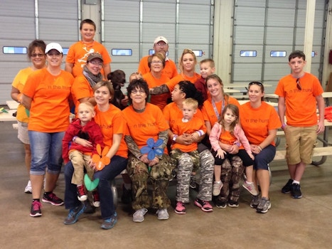 Team For Helena's Memories Looking Sharp "On The Hunt" T-Shirt Photo