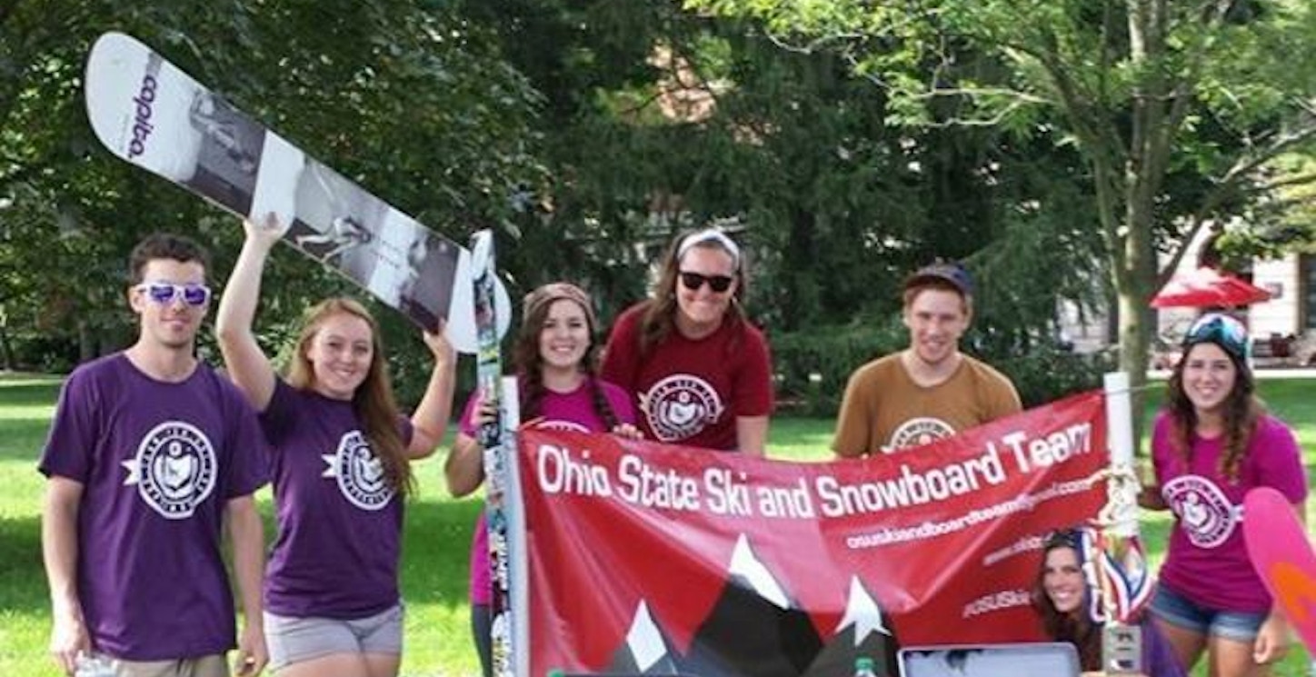 Ohio State Ski And Snowboard Team T-Shirt Photo