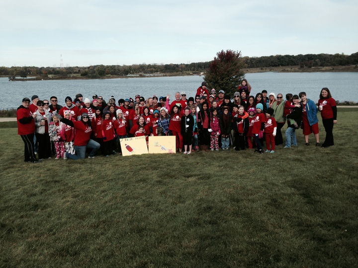 2014 Jdrf Walk Team Rakers Rockets T-Shirt Photo