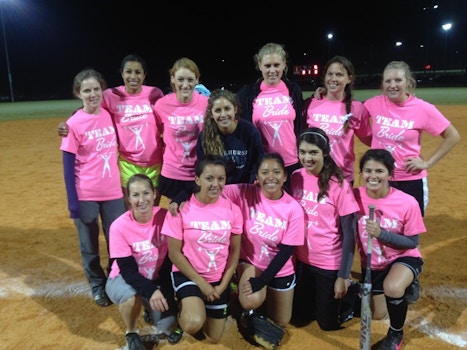 Team Bride Softball! T-Shirt Photo