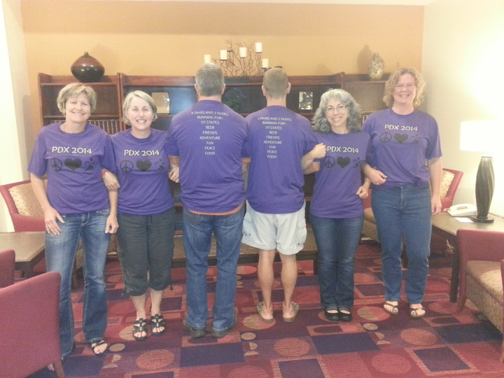 Pdx Marathon Runners T-Shirt Photo