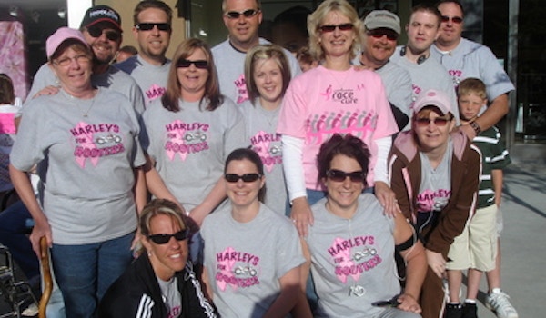 Team Harleys For Hooters T-Shirt Photo