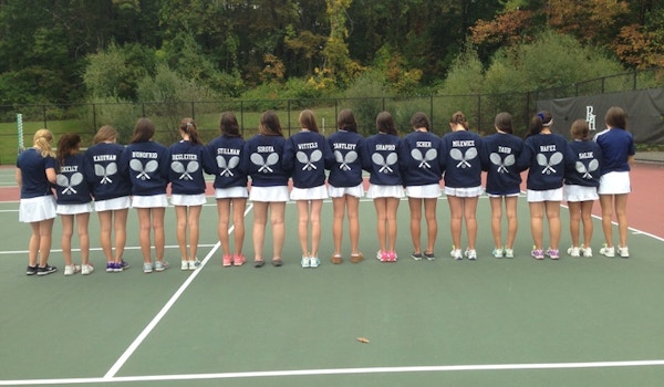 Byram Hills Girls Varsity Tennis  T-Shirt Photo
