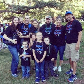 Jdrf Walk For A Cure T-Shirt Photo