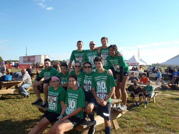 Pre Mud Run Picture  T-Shirt Photo