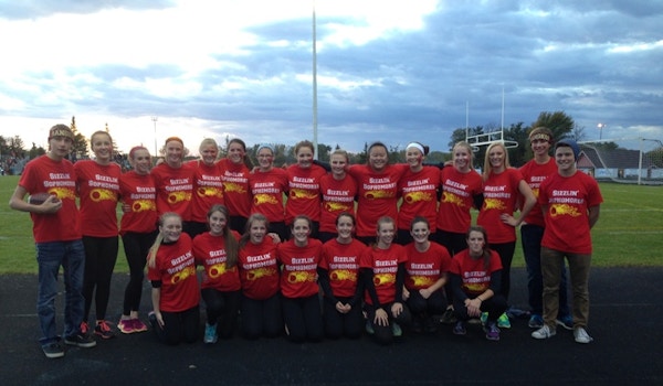 Picture of Forest Lake Sizzlin' Sophomores Girls' Powderpuff Team Custom T-Shirt Design Forest Lake Sizzlin' Sophomores Girls' Powderpuff Team T-Shirt Photo