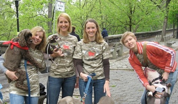 Picture of Dogswalk Against Cancer 2008 Custom T-Shirt Design Dogswalk Against Cancer 2008 T-Shirt Photo