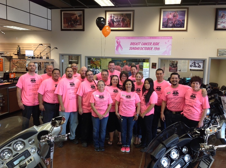 Ready For Our Breast Cancer Ride T-Shirt Photo
