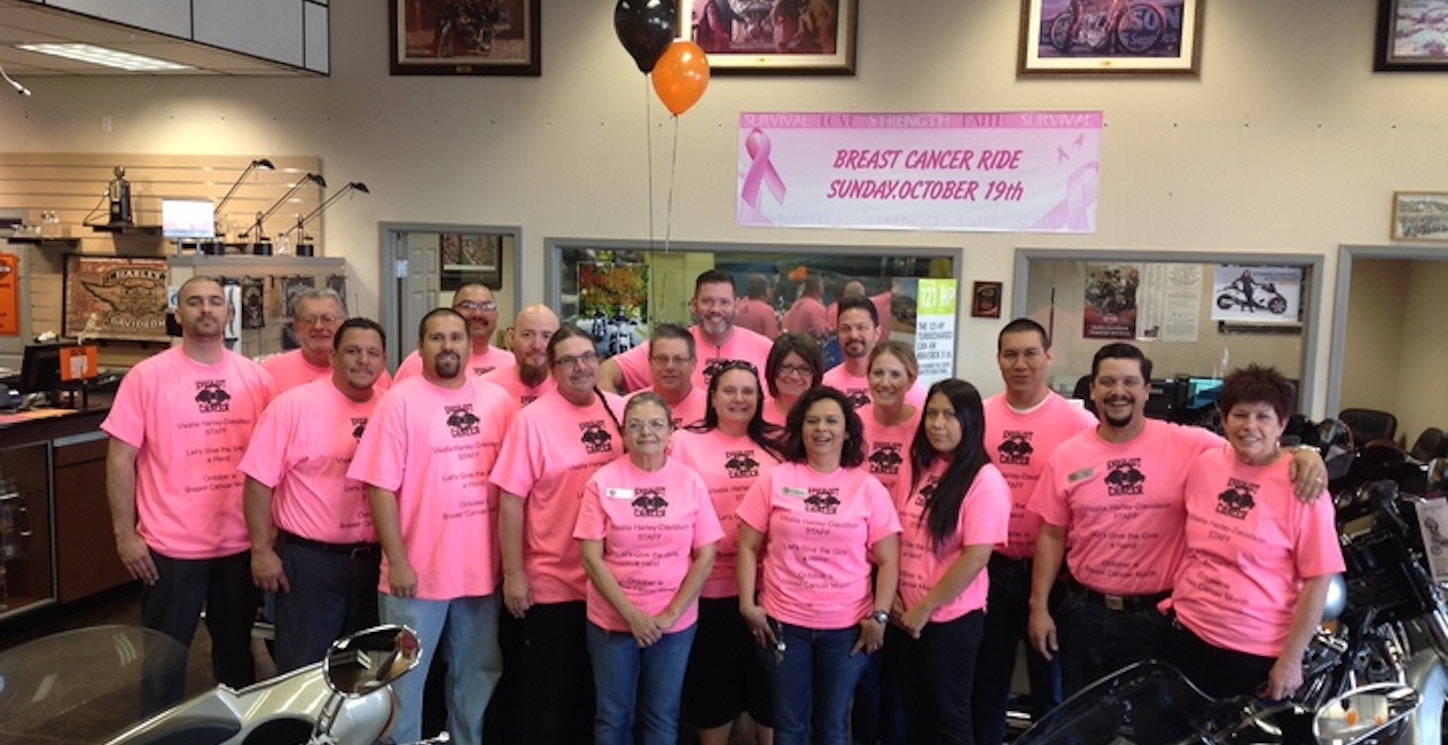 Ready For Our Breast Cancer Ride T-Shirt Photo