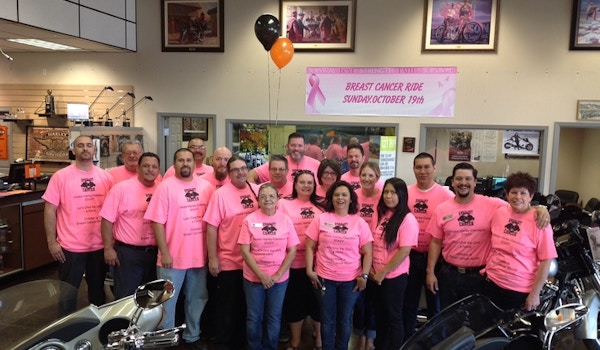 Ready For Our Breast Cancer Ride T-Shirt Photo