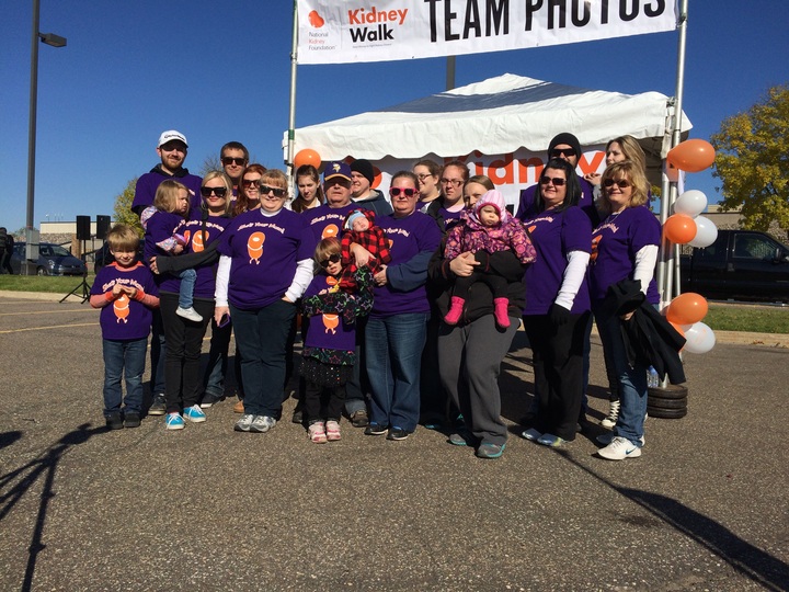 Kidney Walk Team Photo T-Shirt Photo