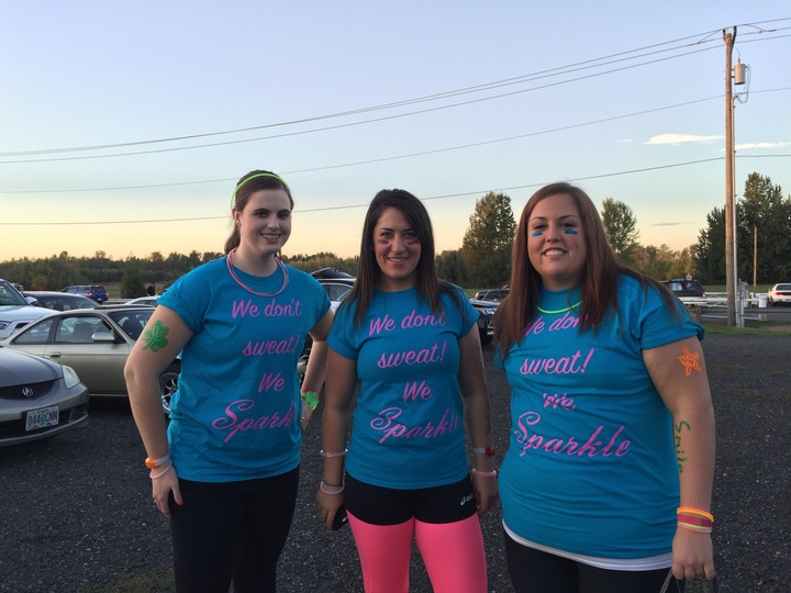 We Don't Sweat, We Sparkle! T-Shirt Photo