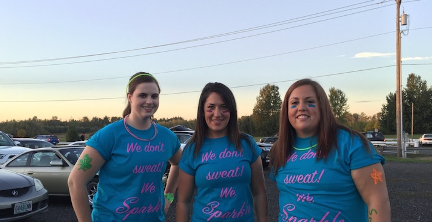 We Don't Sweat, We Sparkle! T-Shirt Photo