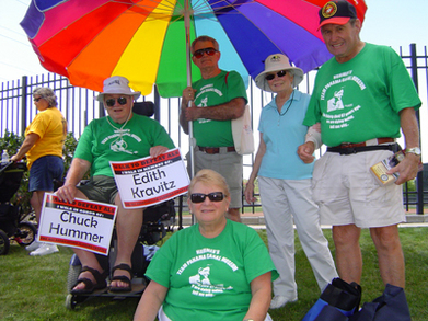 Tampa 2008 Walk To Defeat Als T-Shirt Photo