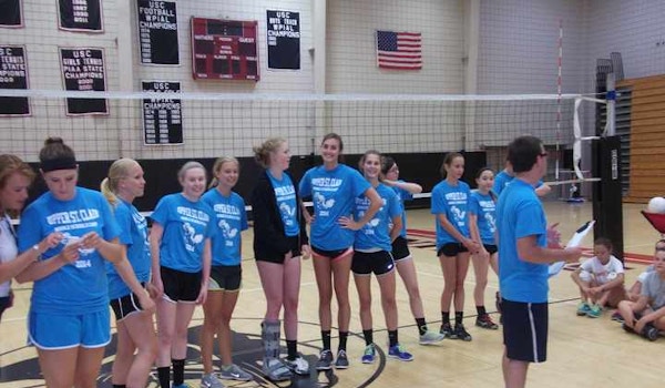 2014 Upper St. Clair H.S. Middle Schools Volleyball Camp T-Shirt Photo