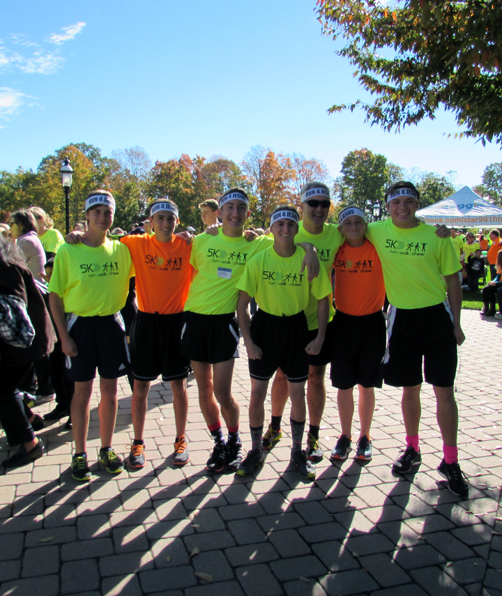 Run/Walk/Cheer! T-Shirt Photo