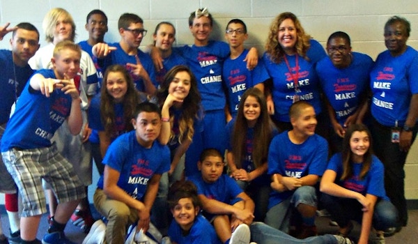 Picture of Make A Change Custom T-Shirt Design Make A Change T-Shirt Photo