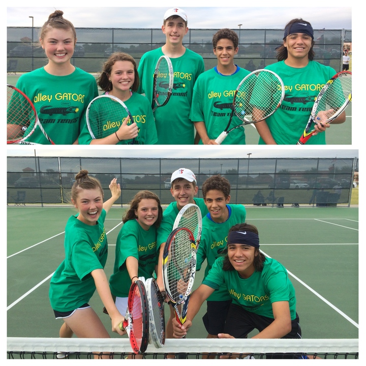 Alley Gators Team Tennis T-Shirt Photo