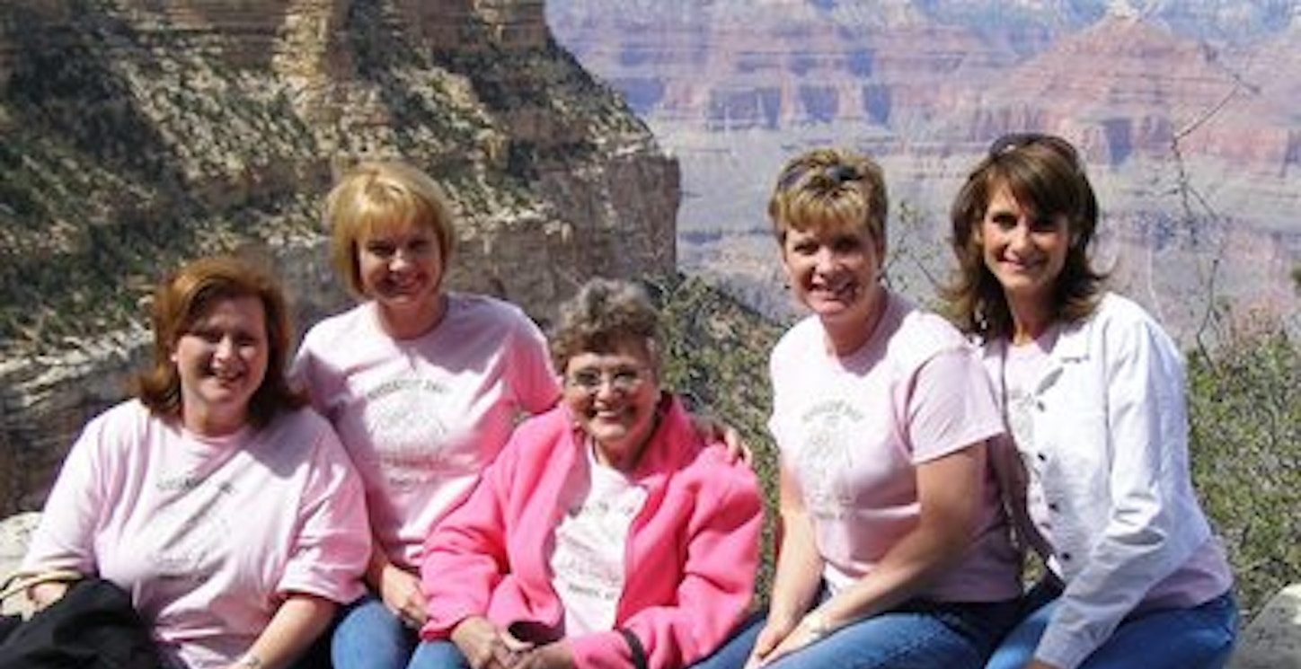 Sister Fest At The Grand Canyon T-Shirt Photo