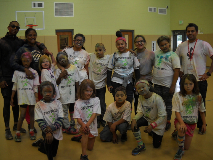 5 K Club "Color Run" T-Shirt Photo