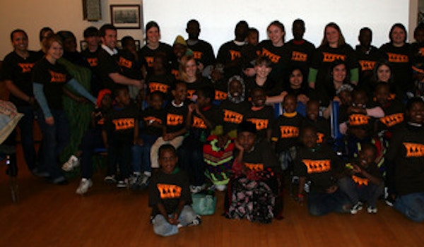 Picture of Asymetric Tutoring Program Group Pic Custom T-Shirt Design Asymetric Tutoring Program Group Pic T-Shirt Photo