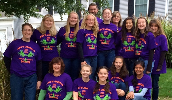 Aby's Angels   Jdrf 2014 T-Shirt Photo